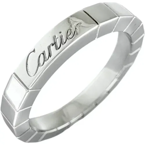 Pre-owned Jewellery, female, , Size: ONE SIZE Pre-owned Silver rings - Cartier Vintage - Modalova