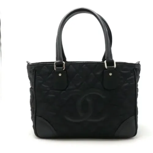 Pre-owned Tote Bags, female, , Size: ONE SIZE Pre-owned Leather handbags - Chanel Vintage - Modalova