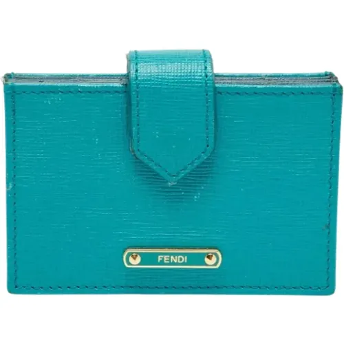 Pre-owned Wallets, female, , Size: ONE SIZE Pre-owned Leather wallets - Fendi Vintage - Modalova