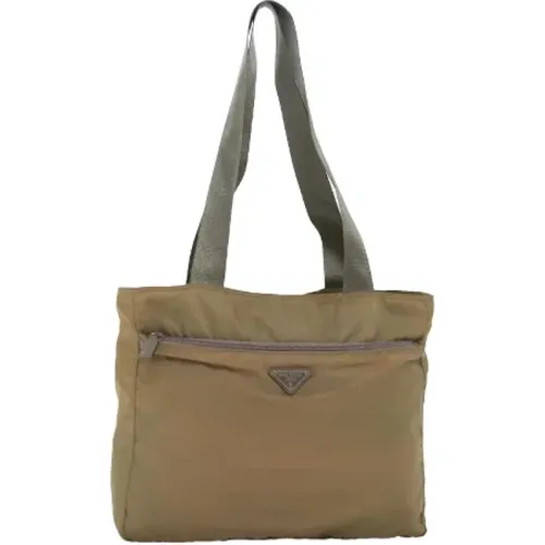 Pre-owned Tote Bags, female, , Size: ONE SIZE Pre-owned Nylon prada-bags - Prada Vintage - Modalova