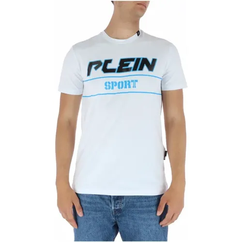 Printed Short Sleeve T-Shirt , male, Sizes: S, L, M, XL - Plein Sport - Modalova