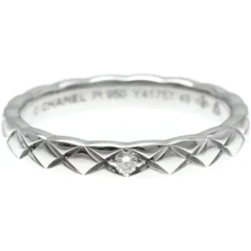 Pre-owned Jewellery, female, , Size: ONE SIZE Pre-owned Platinum chanel-jewelry - Chanel Vintage - Modalova