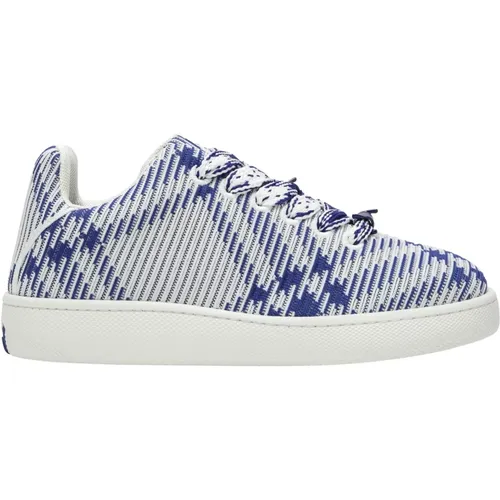 Knit Low-Top Sneaker , male, Sizes: 8 UK - Burberry - Modalova