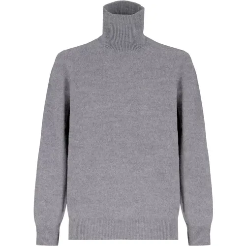 Merino Wool Turtleneck Sweater , male, Sizes: M, 2XL, L, S, XL - Laneus - Modalova