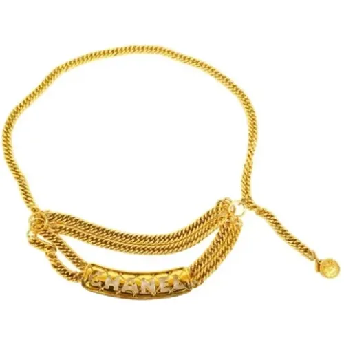 Pre-owned Jewellery, female, , Size: ONE SIZE Pre-owned Metal chanel-jewelry - Chanel Vintage - Modalova