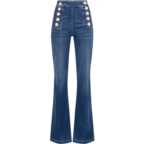 Stylish Denim Jeans , female, Sizes: W30, W25, W27, W29 - Elisabetta Franchi - Modalova