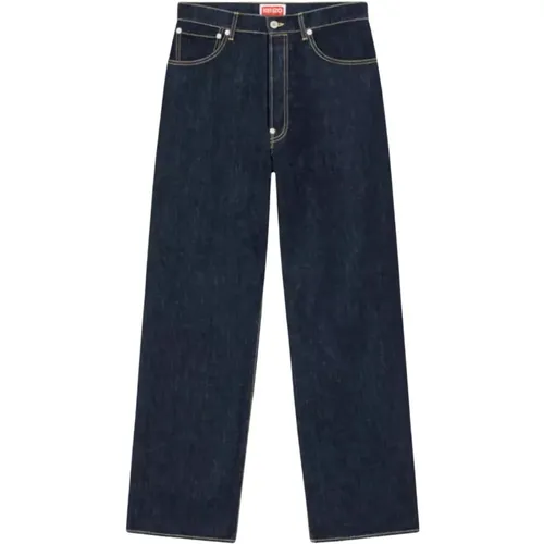 Dunkle Relaxed Fit Vintage Jeans - Kenzo - Modalova