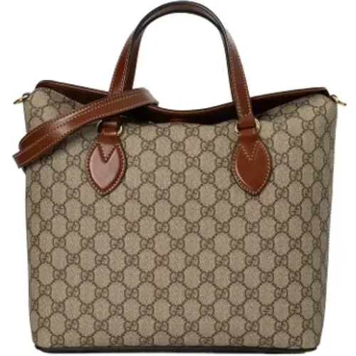 Pre-owned Handbags, female, , Size: ONE SIZE Pre-owned Canvas gucci-bags - Gucci Vintage - Modalova