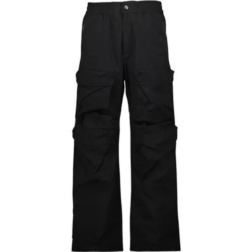 Wide Trousers, male, , Size: L Cargo Pants P-Danzel Nylon - Diesel - Modalova