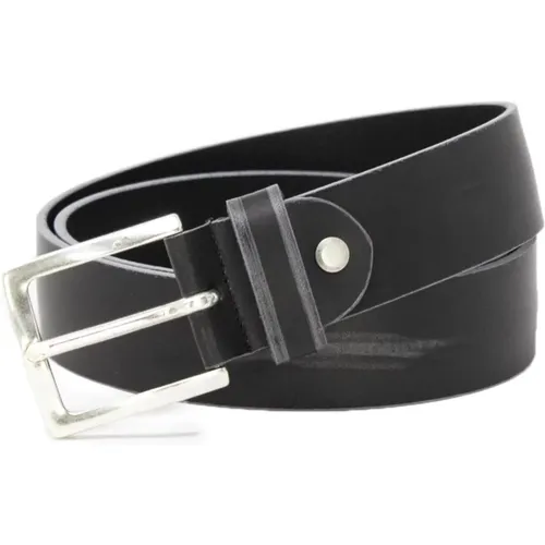 Belts, male, , Size: S Leather Belt with Buckle Fastening - Antony Morato - Modalova