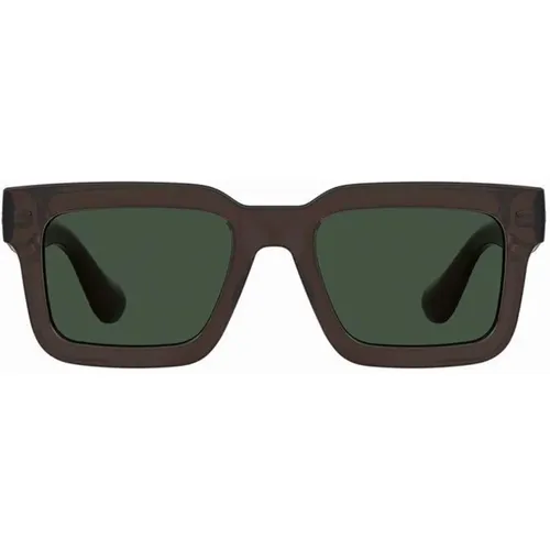 Fashionable Sunglasses with Rectangular Frame and Green Lenses , unisex, Sizes: 52 MM - Havaianas - Modalova
