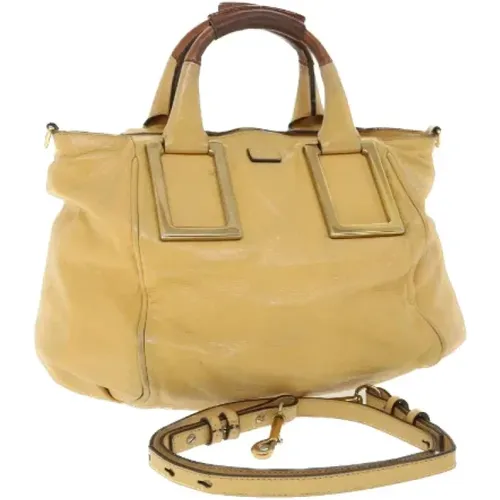 Pre-owned Tote Bags, female, , Size: ONE SIZE Pre-owned Leather handbags - Chloé Pre-owned - Modalova