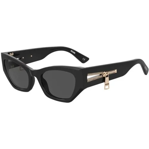 Stylische Sonnenbrille , Damen, Größe: 55 MM - Moschino - Modalova
