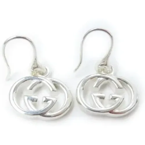 Pre-owned Jewellery, female, , Size: ONE SIZE Pre-owned Metal earrings - Gucci Vintage - Modalova