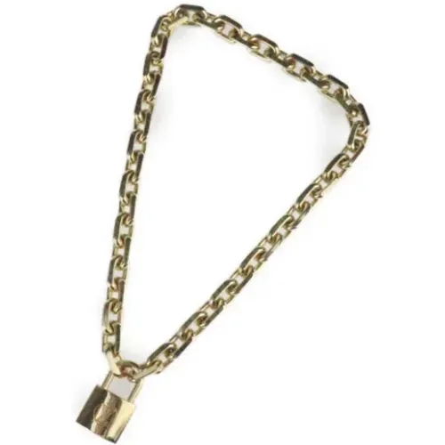 Pre-owned Jewellery, female, , Size: ONE SIZE Pre-owned Metal necklaces - Louis Vuitton Vintage - Modalova