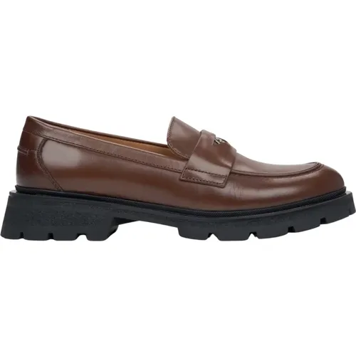 Loafers, female, , Size: 10 US Women's Loafers made of Genuine Leather Er00115912 - Estro - Modalova