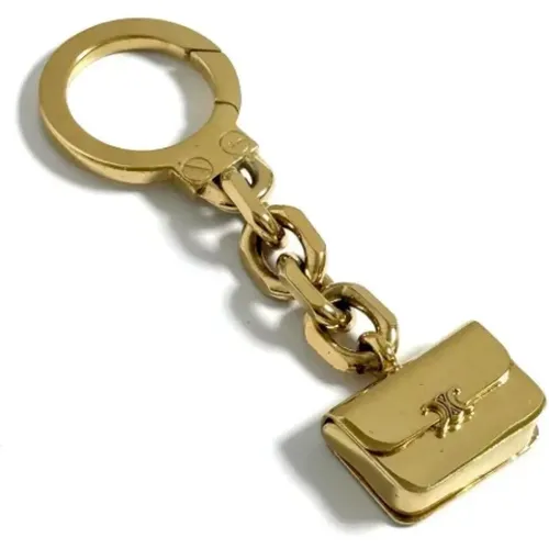 Pre-owned Accessories, female, , Size: ONE SIZE Pre-owned Keyring - Celine Vintage - Modalova