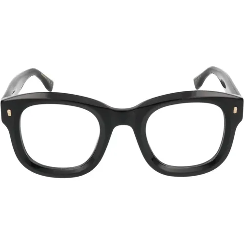 Glasses, male, , Size: 48 MM Fashion Eyeglasses Model D2 0091 - Dsquared2 - Modalova