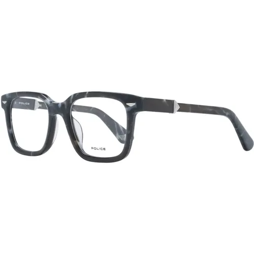 Glasses, male, , Size: ONE SIZE Square Optical Frames - Police - Modalova