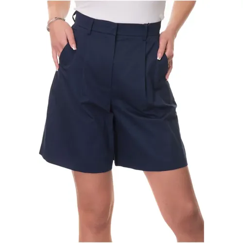 Klassische Bermuda-Shorts , Damen, Größe: L - Max Mara Weekend - Modalova