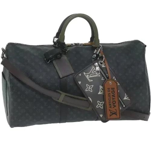 Pre-owned Weekend Bags, female, , Size: ONE SIZE Pre-owned Coated canvas handbags - Louis Vuitton Vintage - Modalova