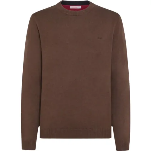 Dark Sweaters , male, Sizes: M, L, 2XL - Sun68 - Modalova