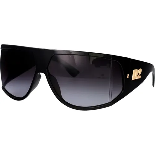 Sunglasses, male, , Size: ONE SIZE Stylish Sunglasses with Model D2 0124/S - Dsquared2 - Modalova