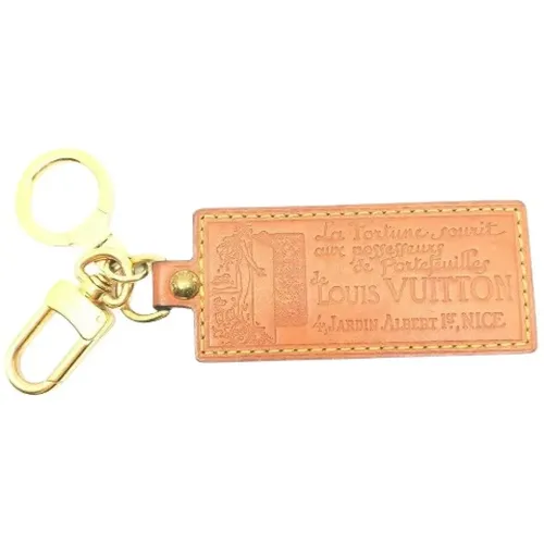 Pre-owned Accessories, female, , Size: ONE SIZE Vintage Leather Key-holders - Louis Vuitton Vintage - Modalova