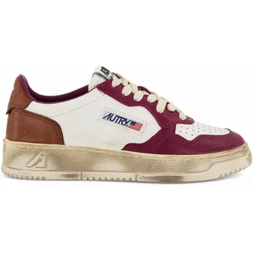 Bordeaux Sneakers für Frauen , Damen, Größe: 36 EU - Autry - Modalova