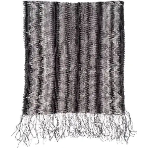 Pre-owned Scarves, female, , Size: ONE SIZE Pre-owned Knit scarves - Missoni Pre-owned - Modalova