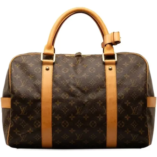 Pre-owned Weekend Bags, male, , Size: ONE SIZE Pre-owned Canvas louis-vuitton-bags - Louis Vuitton Vintage - Modalova