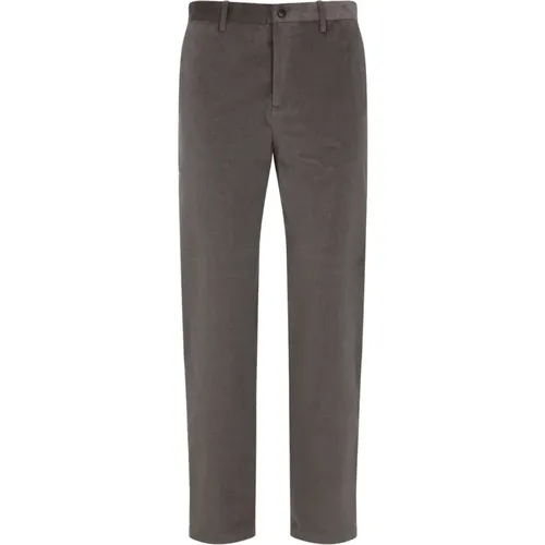 Slim-fit Trousers, male, , Size: W36 Wool Corduroy Trousers - Paul Smith - Modalova