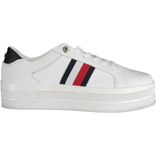 Sneakers, female, , Size: 11 US Polyester Sneaker - Tommy Hilfiger - Modalova