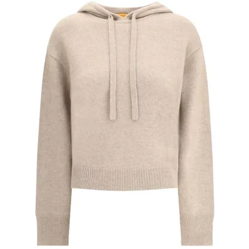 Cashmere Knitwear, female, , Size: XS Cashmere Hooded Sweater with Drawstring - Guest In Residence - Modalova
