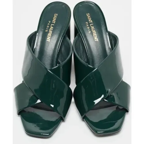 Pre-owned Leder sandals , Damen, Größe: 39 EU - Yves Saint Laurent Vintage - Modalova