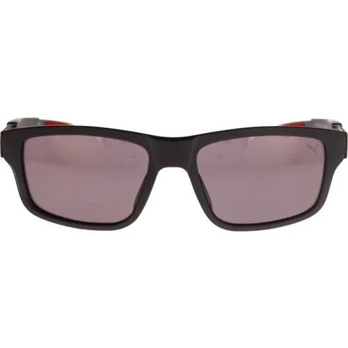 Klassische Sonnenbrille für Männer , Herren, Größe: 56 MM - Puma - Modalova