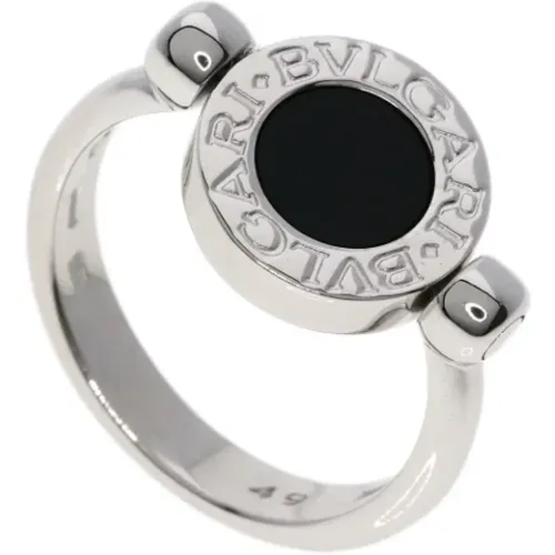 Pre-owned Jewellery, female, , Size: ONE SIZE Pre-owned White Gold rings - Bvlgari Vintage - Modalova