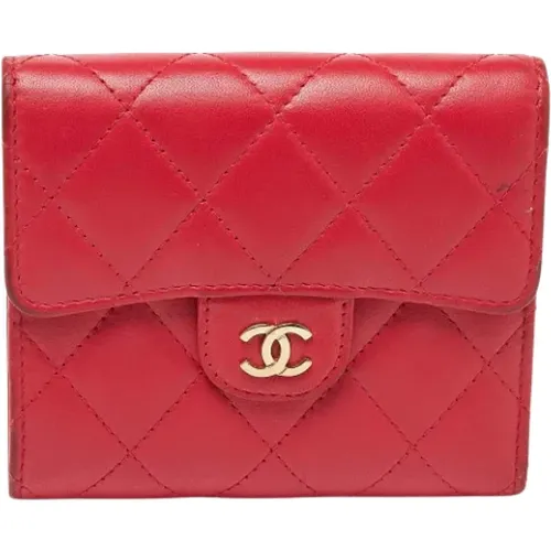 Pre-owned Leather wallets , female, Sizes: ONE SIZE - Chanel Vintage - Modalova