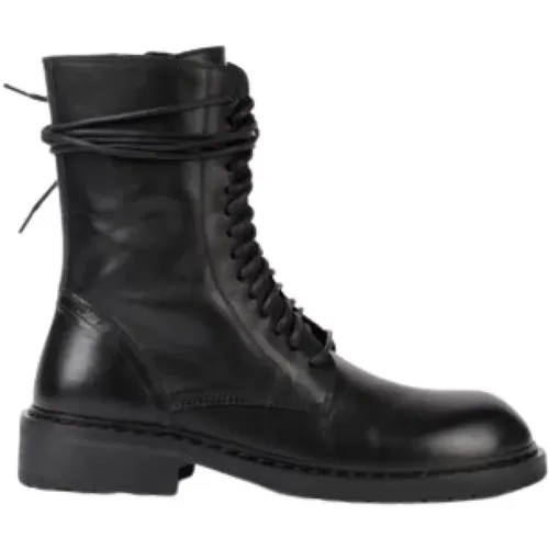 Lace-Up Ankle Boots for Women , male, Sizes: 4 UK, 5 1/2 UK, 6 1/2 UK, 6 UK - Ann Demeulemeester - Modalova