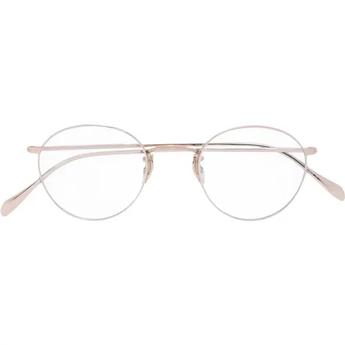 Glasses, male, , Size: 50 MM Gold Optical Frame Must-Have - Oliver Peoples - Modalova