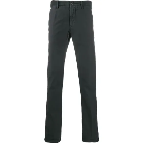 Chinos, male, , Size: W35 Anthracite Slacks pants - Incotex - Modalova