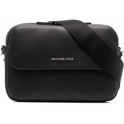 Casual Messenger Tasche aus schwarzem Leder - Michael Kors - Modalova