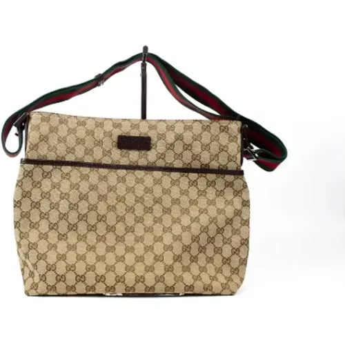 Pre-owned Canvas gucci-bags , female, Sizes: ONE SIZE - Gucci Vintage - Modalova