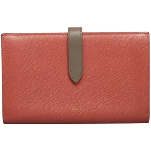 Pre-owned Wallets, female, , Size: ONE SIZE Pre-owned Leather wallets - Celine Vintage - Modalova