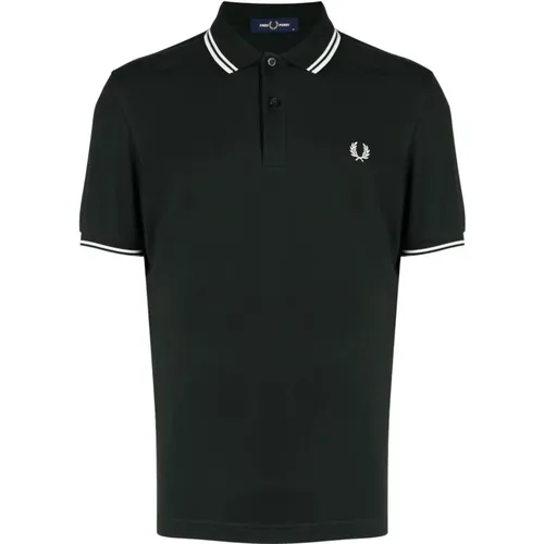 Polo Shirts, male, , Size: S Striped Polo Shirt - Fred Perry - Modalova