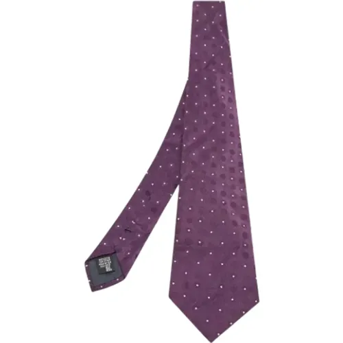 Pre-owned Accessories, male, , Size: ONE SIZE Pre-owned Silk home-office - Armani Pre-owned - Modalova