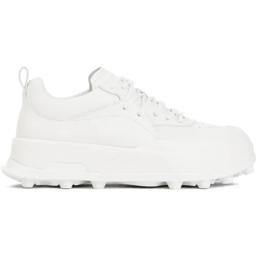 Leder Sneakers 102 Porzellan - Jil Sander - Modalova