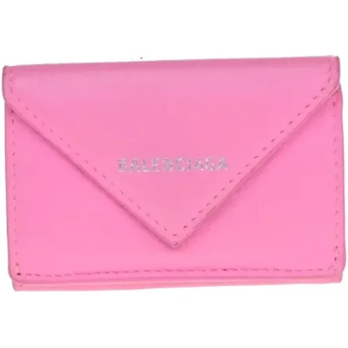 Pre-owned Wallets, female, , Size: ONE SIZE Pre-owned Leather wallets - Balenciaga Vintage - Modalova