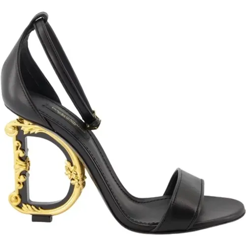 Baroque DG sandals - Size: 38.5, bestseller: 30 , female, Sizes: 3 UK - Dolce & Gabbana - Modalova