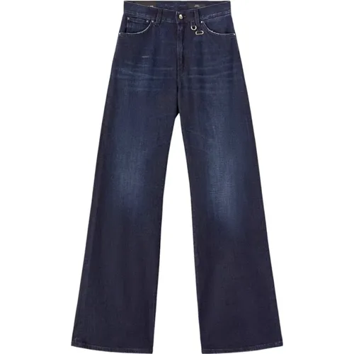 Gerades Jeans , Damen, Größe: W28 - Dondup - Modalova